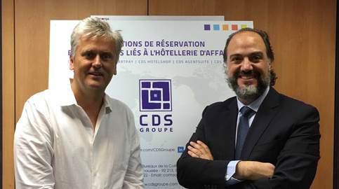 Valéry Linyer, CEO et co-fondateur de MagicStay et Ziad Minkara, Directeur général et co-fondateur de CDS groupe Valéry Linyer, CEO et co-fondateur de MagicStay et Ziad Minkara, Directeur général et co-fondateur de CDS groupe
