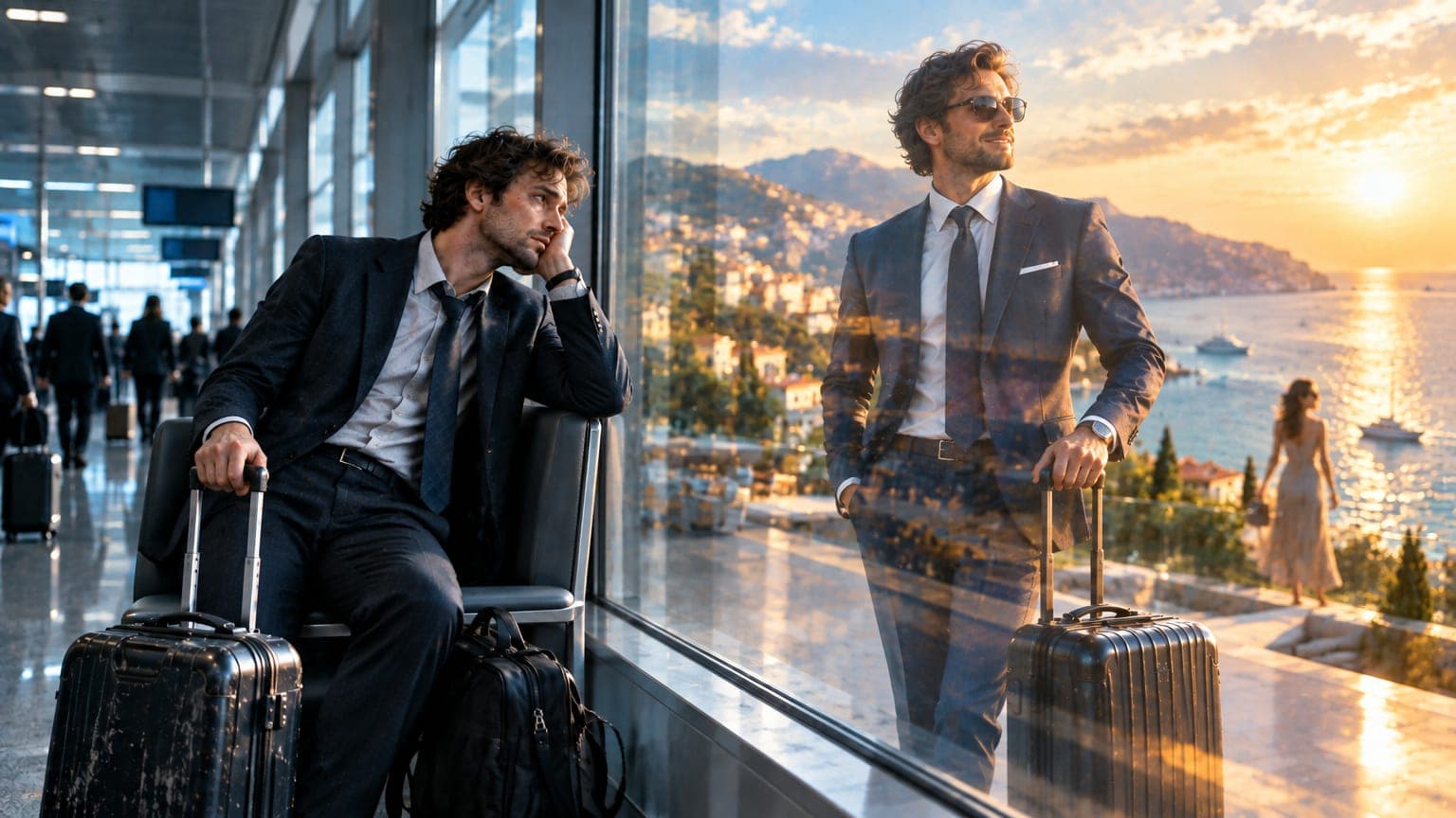 voyageur fatigue reflet glamour