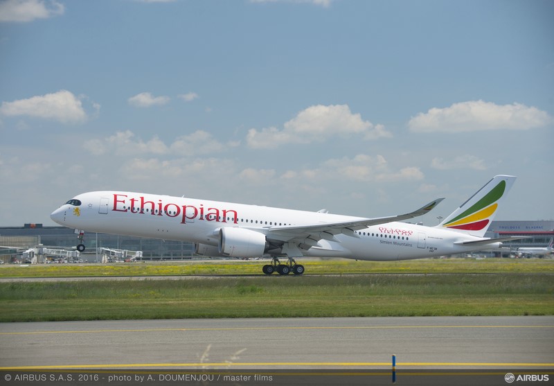 Ethiopian va s'envoler vers la Namibie et déployer l'A350 sur Abuja