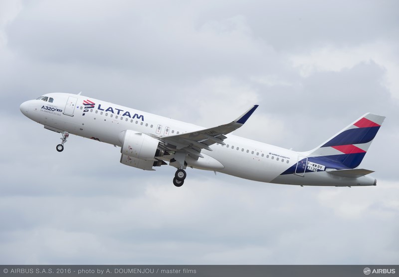 LATAM Airlines a reçu son premier A320neo