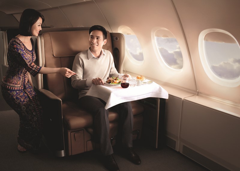 Singapore Airlines est la meilleure cuisinière, selon Travel+Leisure