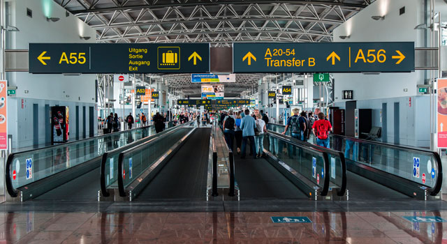 Baisse du trafic passagers à Brussels Airport en août