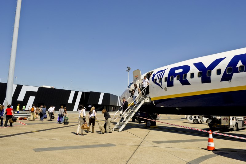 Les voyageurs d'affaires peuvent évaluer leur vol Ryanair en français