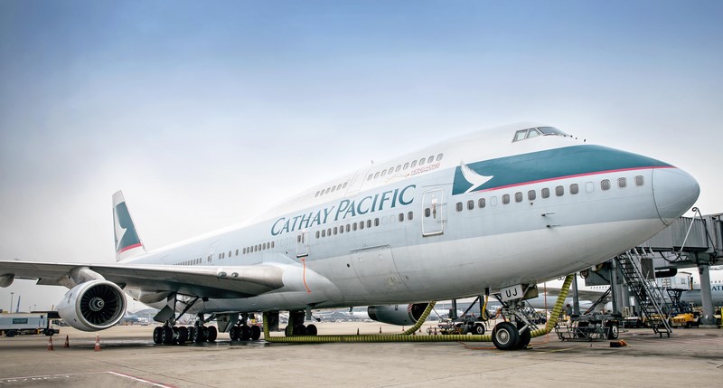 Cathay Pacific a dit adieu à son Boeing 747