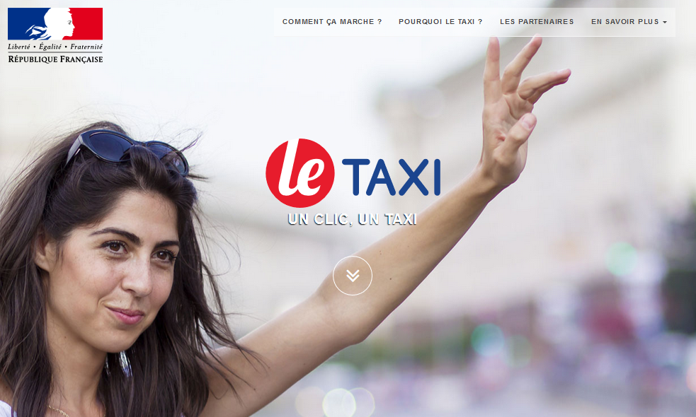 L'appli Le.taxi officiellement lancé par l'Etat ressemble à celle des VTC !