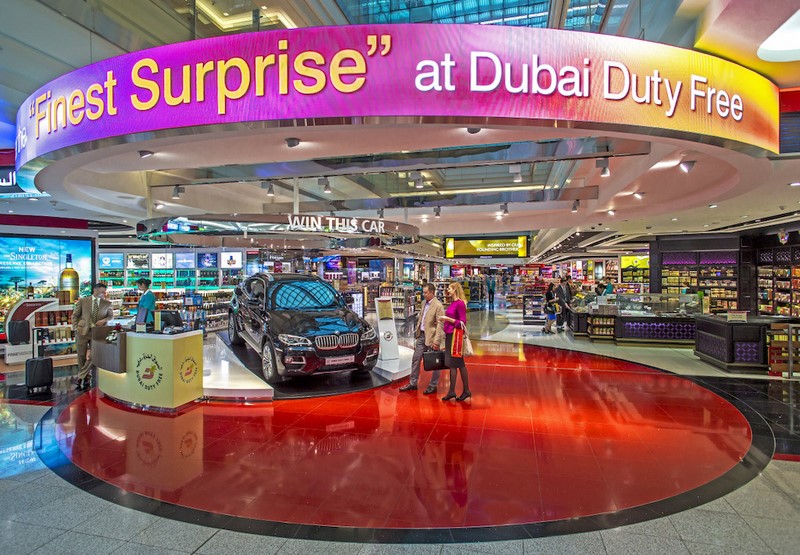 A Dubaï, les magasins Duty Free acceptent les miles Skywards