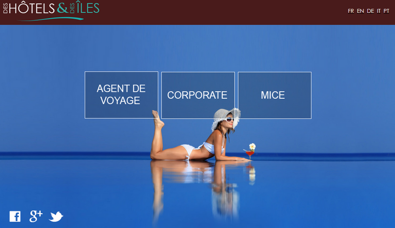 Des Hôtels & Des Iles lance un site B2B MICE