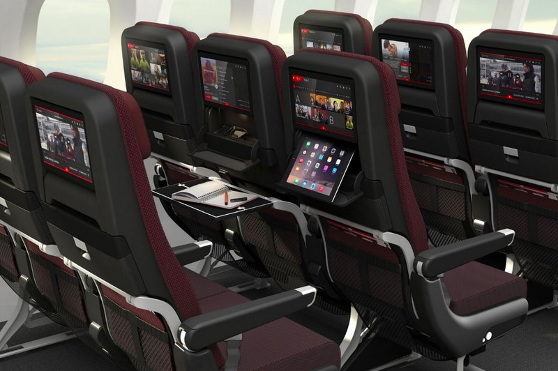 Qantas dévoile les nouvelles cabines de son B787-9