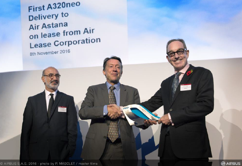 Air Astana reçoit son premier A320neo
