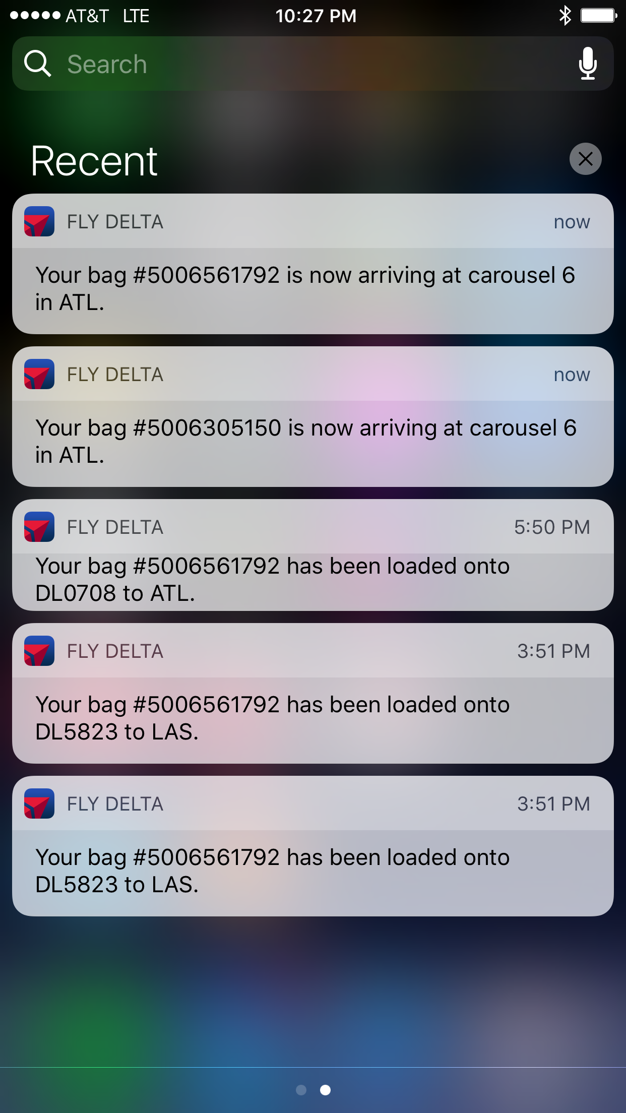 Delta : des notifications pour suivre son bagage à la trace