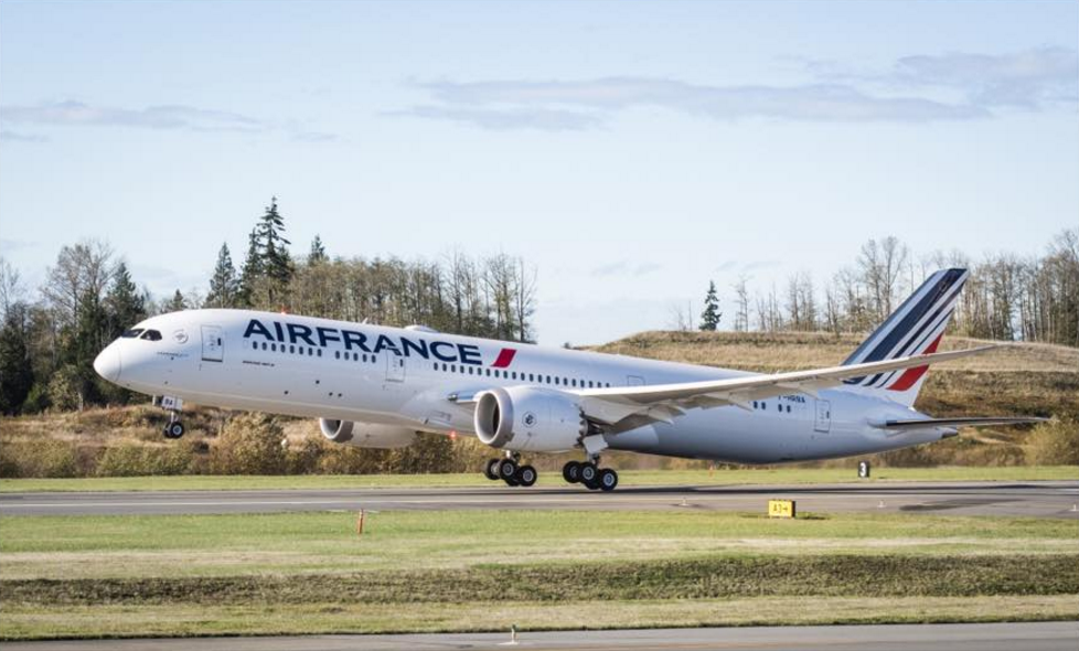 Les vols de découverte du B787 d’Air France en vente lundi