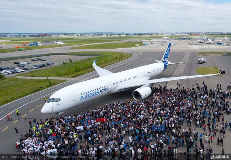 Airbus aurait atteint son objectif de 50 A350 livrés en 2016