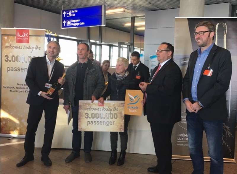 Une nouvelle année record pour l’aéroport de Luxembourg