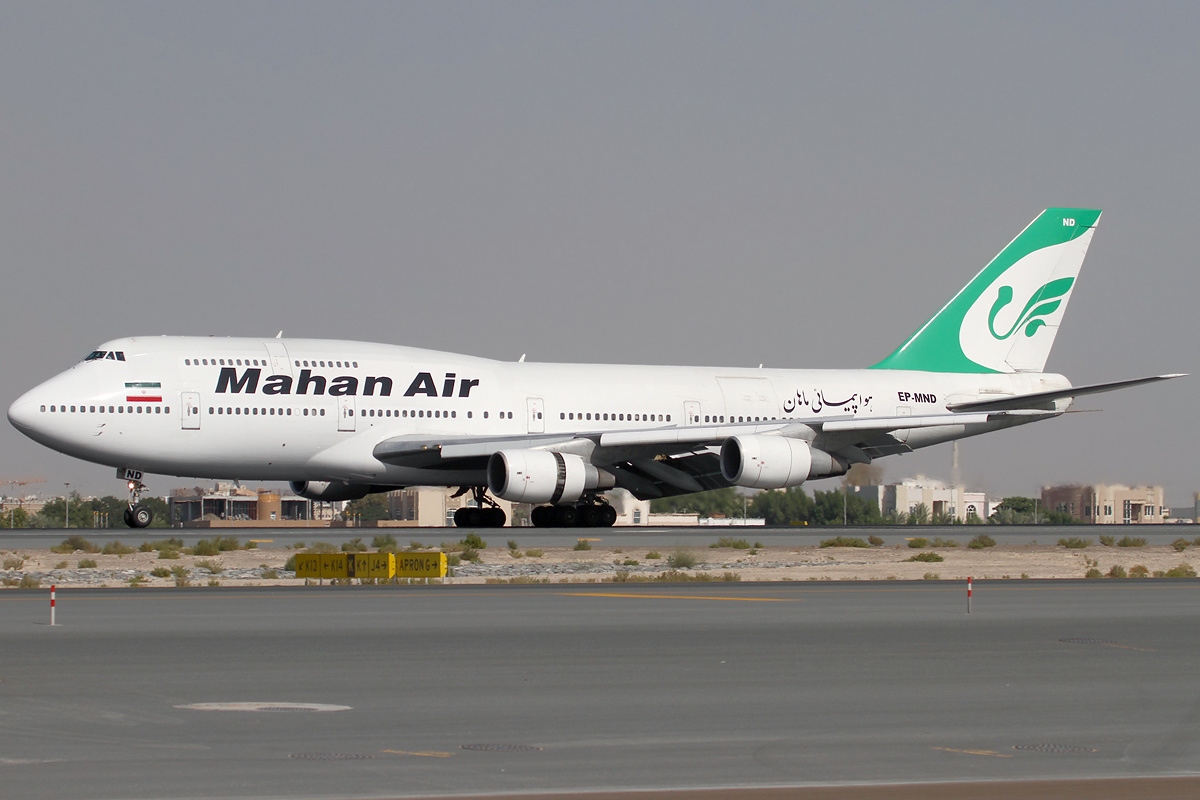 APG représente l'iranienne Mahan Air en France