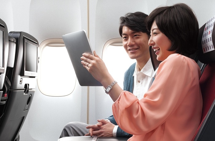 JAL : le wifi gratuit illimité sur les vols domestiques jusqu'à fin août