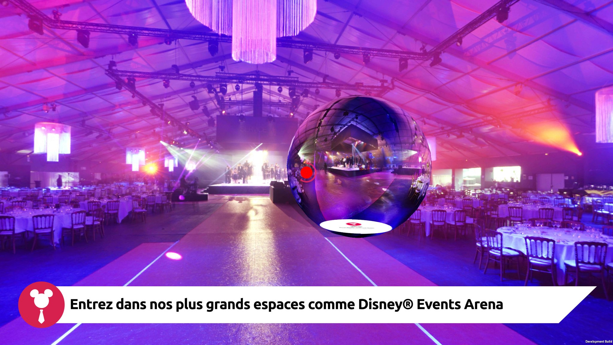 Les espaces MICE de Disneyland Paris comme si vous y étiez grâce à une appli