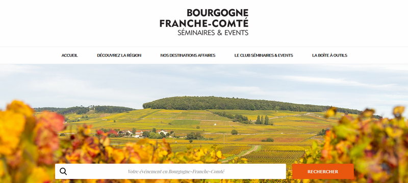 Bourgogne-Franche-Comté Séminaires & Events repense son site