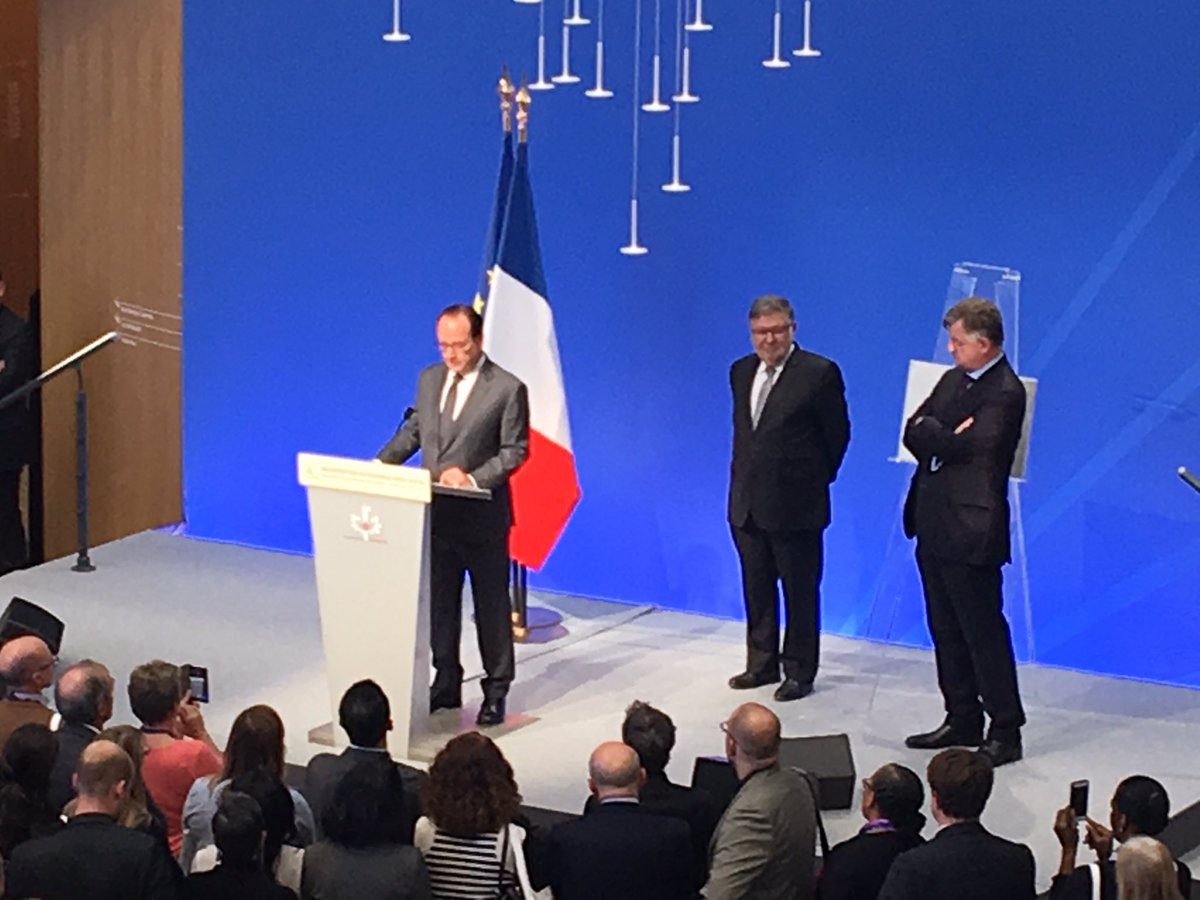 François Hollande a inauguré le nouveau siège d'ADP