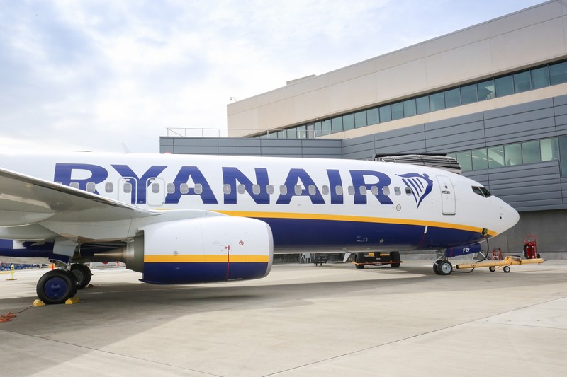 Ryanair a reçu son 450ème 737-800