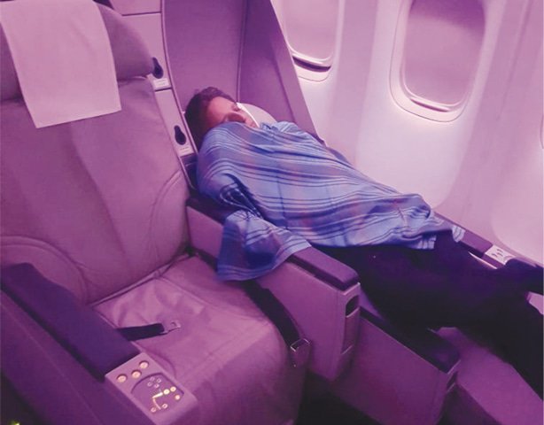 Un pilote s'offre une sieste en Business en plein vol