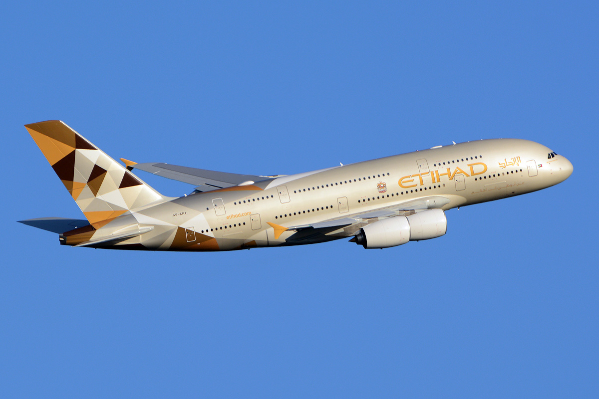Etihad installe son A380 sur Paris