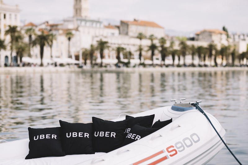Uber propose des bateaux en Croatie
