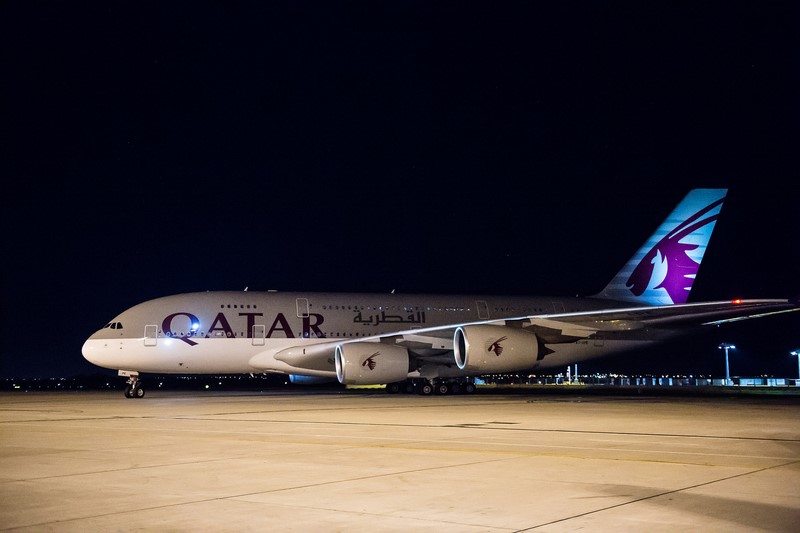 Qatar Airways déploie l'A380 sur Melbourne et change le menu