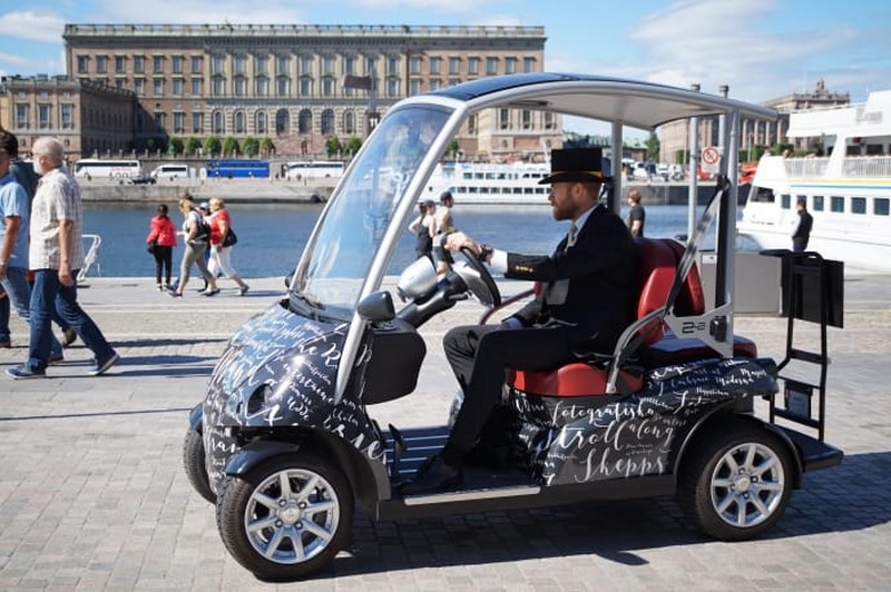 Stockholm : le Grand Hôtel propose une voiturette aux voyageurs d'affaires