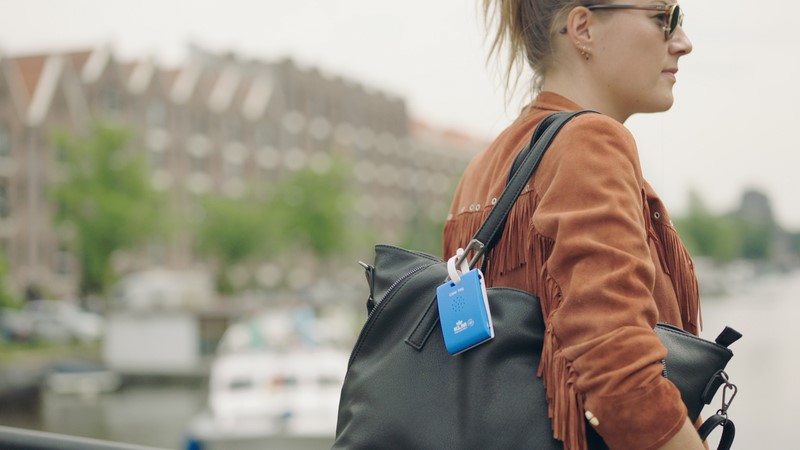 L'étiquette bagage de KLM joue les guides à Amsterdam