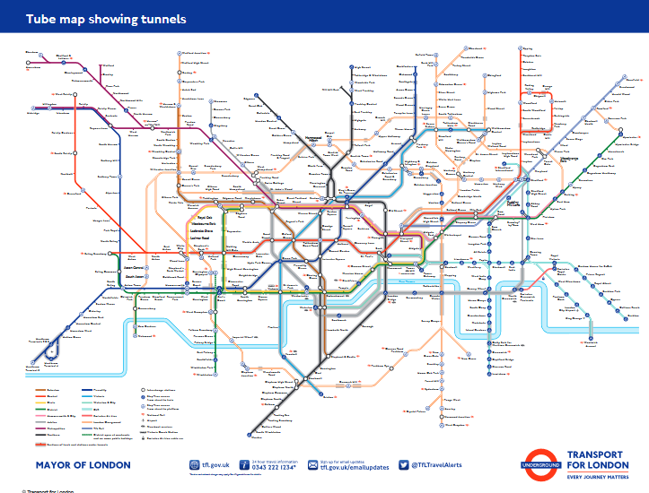 Londres : le Tube publie un plan pensé pour les claustrophobes