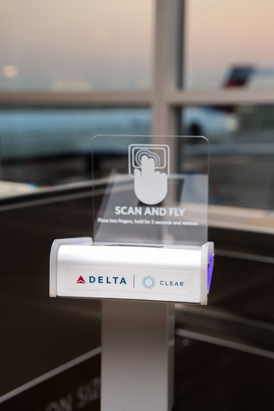 Delta : les empreintes digitales deviennent une carte d'embarquement