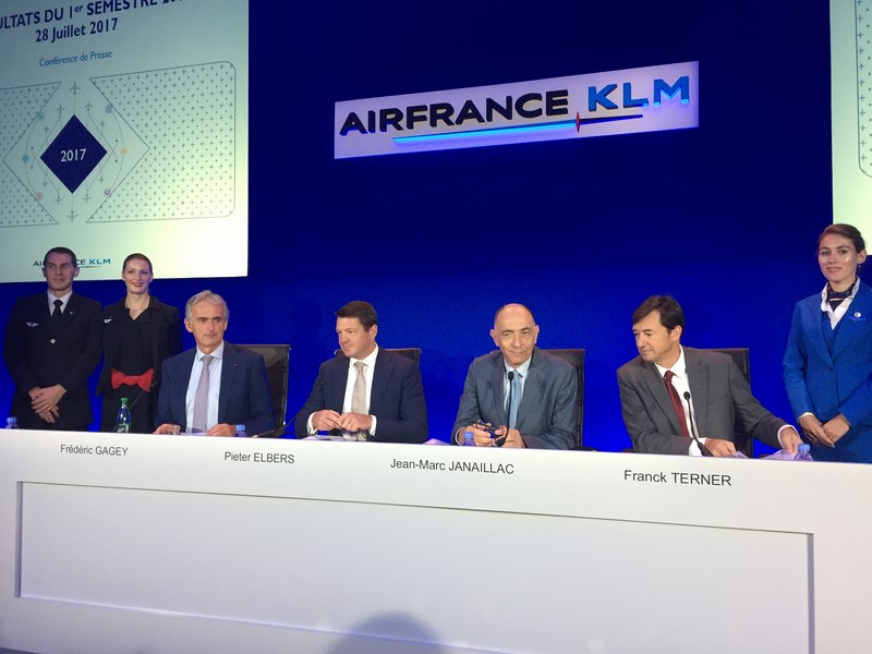 Air France-KLM est optimiste pour 2017
