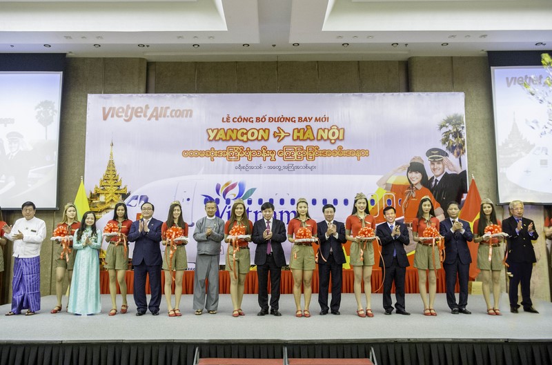 Vietjet relie Hanoï à Yangon