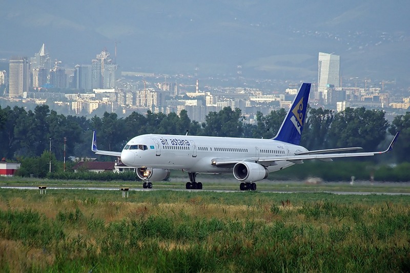 Choix du siège sur Air Astana