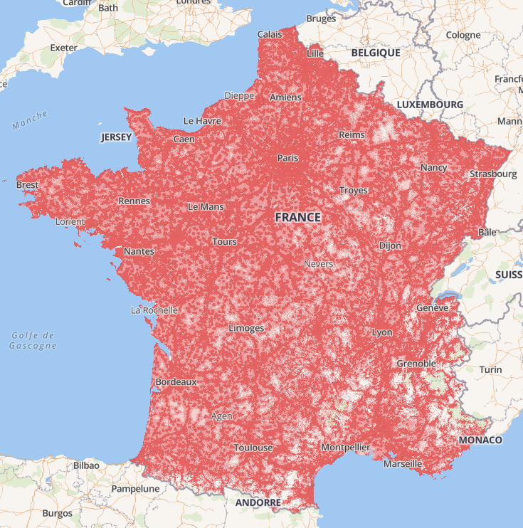 Il reste de vraies zones blanches en France, l'Arcep le montre !