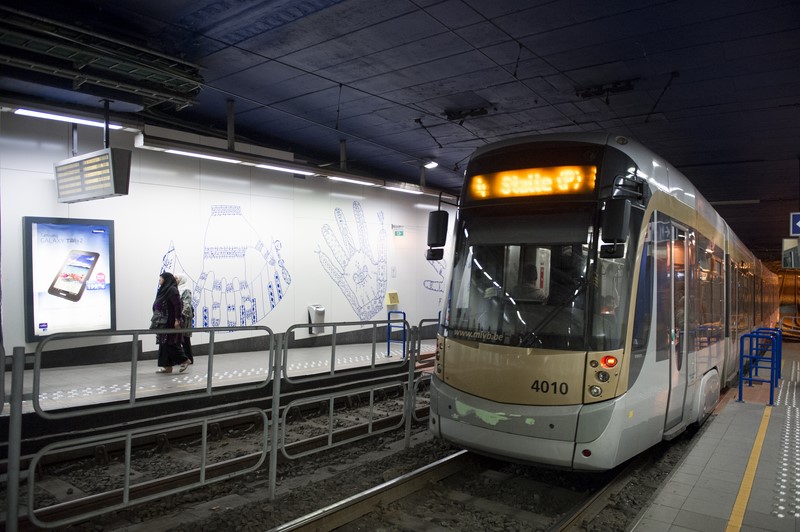 A Bruxelles, toutes les stations du métro sont connectées au wifi