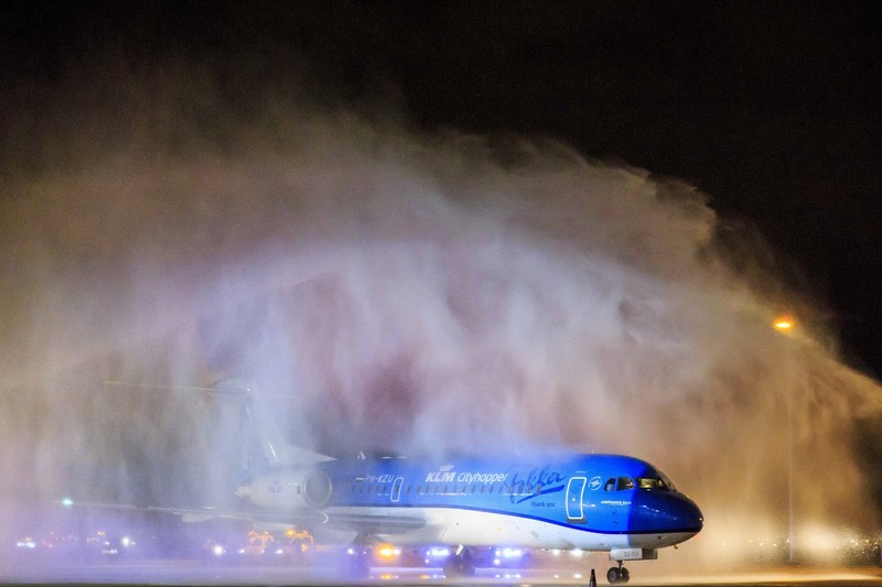 KLM a dit adieu à ses Fokker