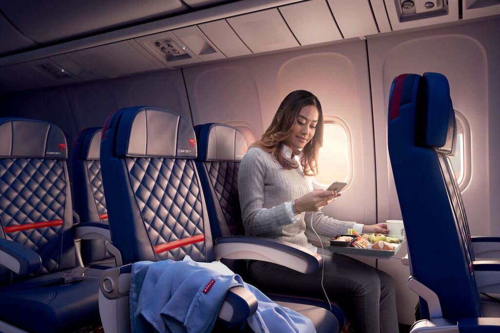 Delta Comfort+ atterrira sur certains vols transatlantiques début 2018
