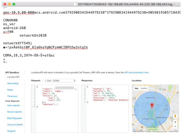 Google reconnaît avoir collecté des données de localisation à l’insu des utilisateurs - capture d'écran réalisée par Quartz Google reconnaît avoir collecté des données de localisation à l’insu des utilisateurs - capture d'écran réalisée par Quartz