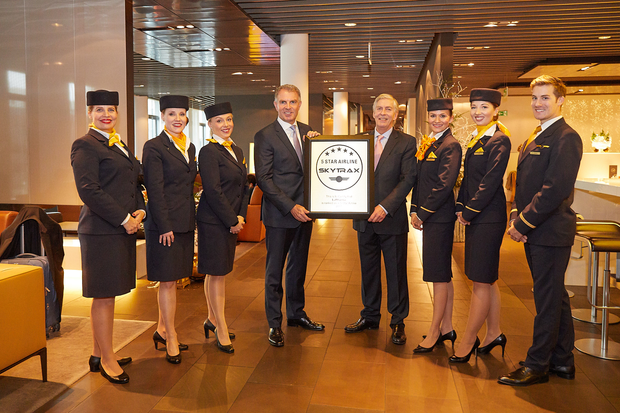 Lufthansa gagne sa 5ème étoile Skytrax