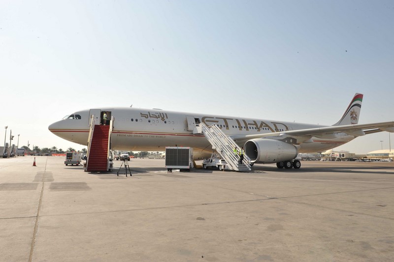 Etihad Airways voit double à Amman (Jordanie)