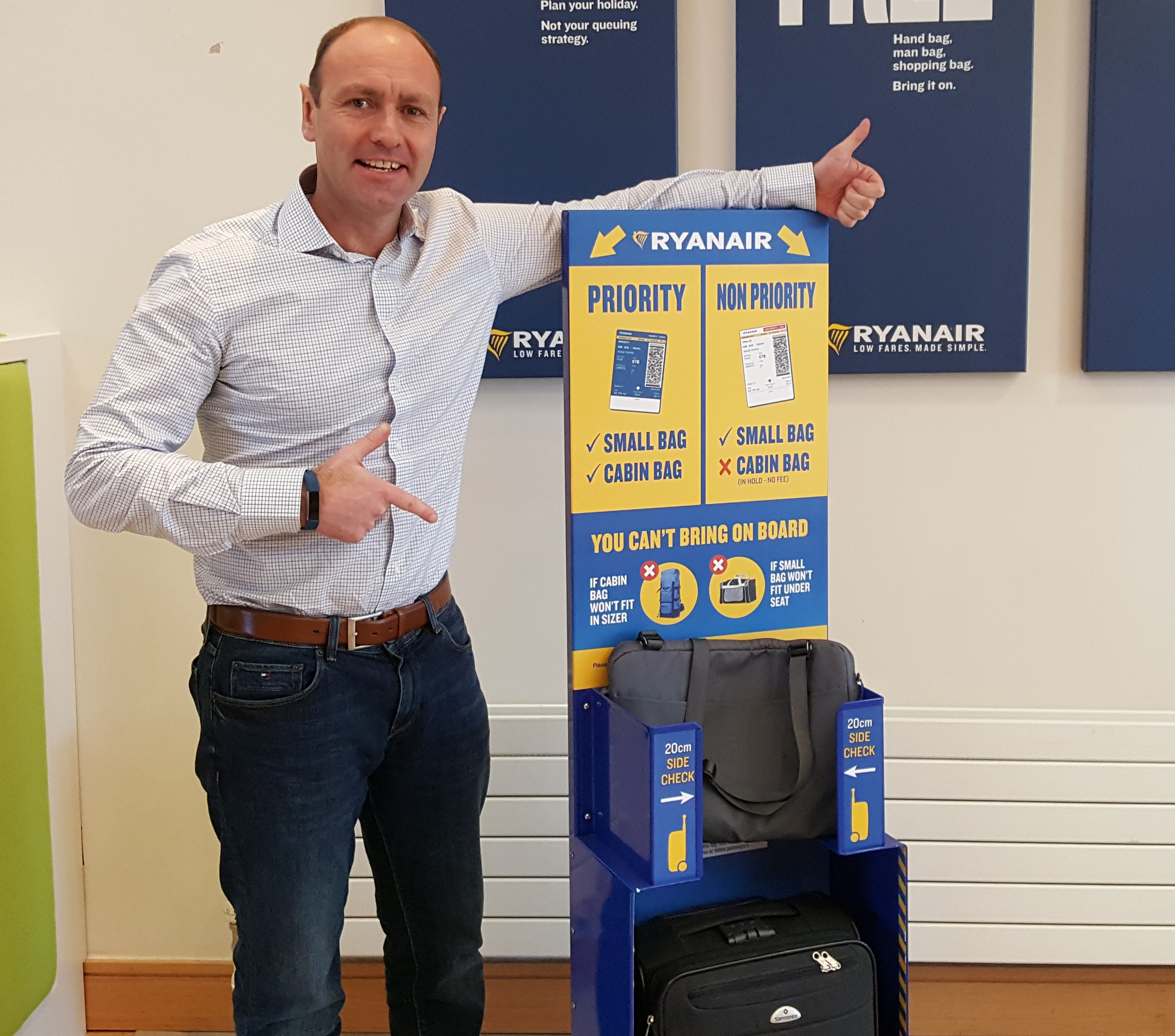La nouvelle politique bagages de Ryanair entre en vigueur le 15 janvier