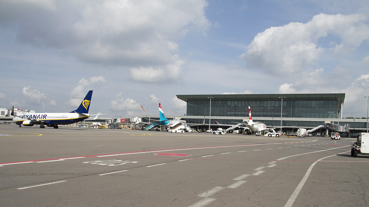 Aéroport de Luxembourg : 3,6 millions de passagers en 2017