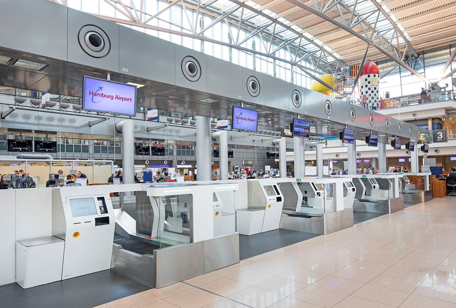 L'aéroport de Hambourg s'équipe de nouvelles bornes de dépose-bagage