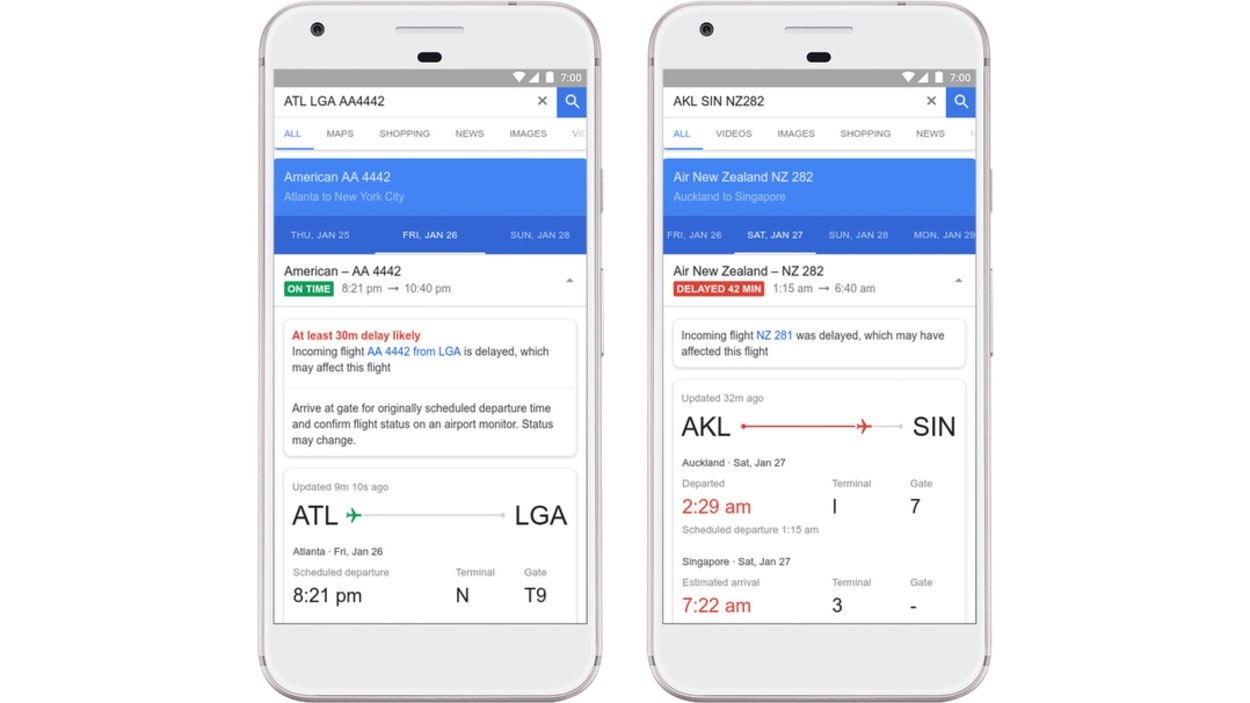 Google Flights prédit le retard des vols avant les compagnies !