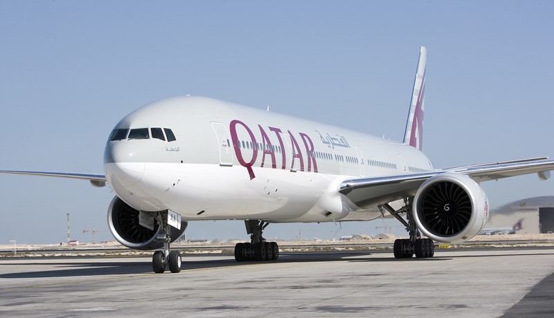 Qatar Airways s'est posée à Canberra (Australie)