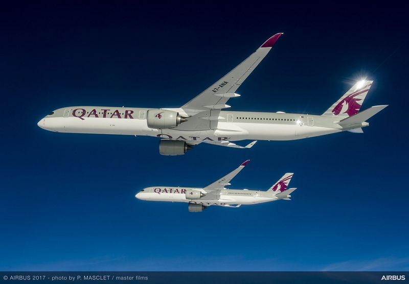 Qatar Airways a reçu son premier A350-1000