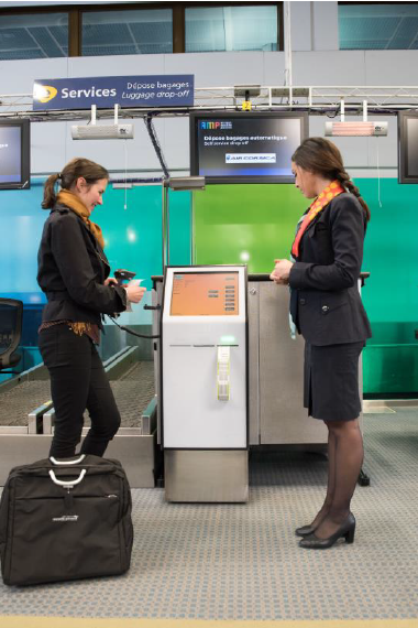 L’aéroport Marseille Provence s’équipe d'un dépose bagage automatisé