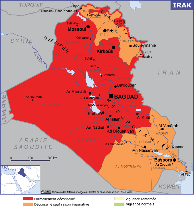 L'Irak lève l'interdiction sur les vols internationaux vers les aéroports kurdes