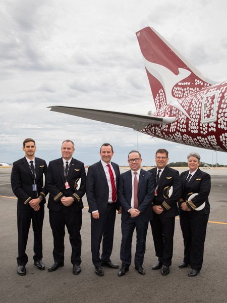 Qantas vole sans escale entre Perth et Londres